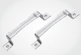 Stainless Steel Two Tone D Handle, for Doors, Feature : Fine Finishing, Light Weight