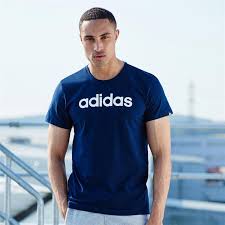 Adidas Round Checked Cotton Men Branded T Shirt, Size : L, XL, XXL