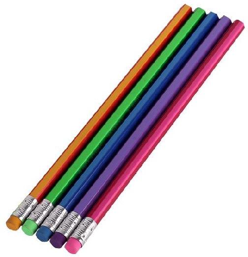 Round Kids Rubber Tip Pencil