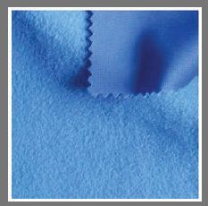 Brushed super poly fabric, Technics : Knitted