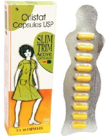 120 Mg Slim Trim Active Capsules, Packaging Type Box at best price in