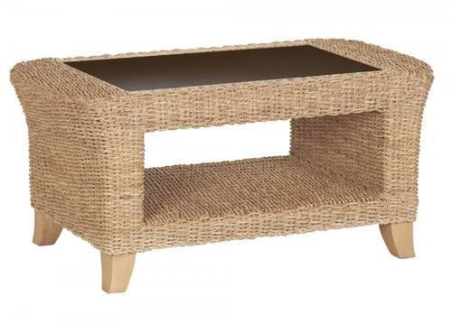 Stylish Cane Table, for Home, Hotel, etc, Color : Brown