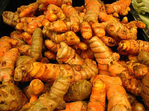 Organic Raw Turmeric Finger, Color : Yellow