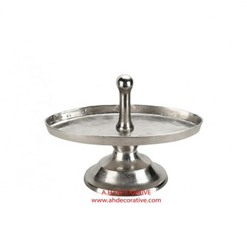Aluminum Silver Cake Stand