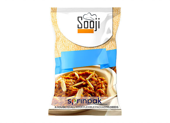 Sooji Packaging Pouch