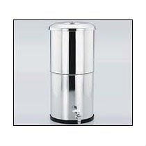 Sturdy body STAINLESS STEEL GRAVITY BASED WATER FILTERS