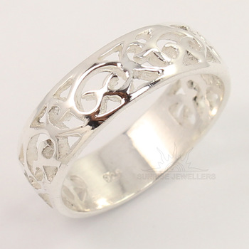 925 Pure Sterling Silver Band Ring
