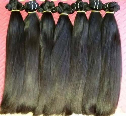 Double Drawn indian hair