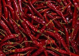 Dried Dark Red Chilli