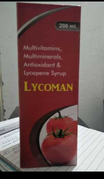 Lycoman Syrup, Form : Liquid