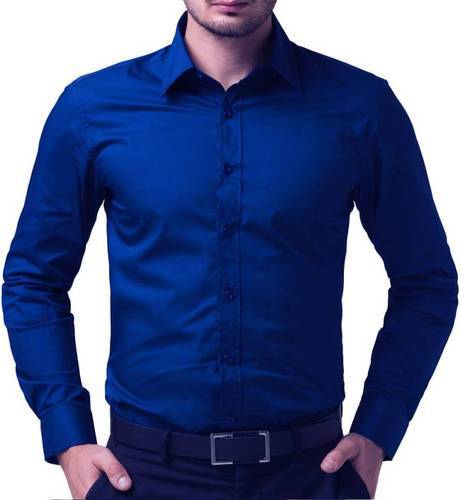 Plain Mens Cotton Shirt, Size : XL, XXL