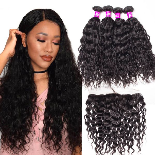 Frontal Wavy Hair, for Personal, Length : 25-30Inch