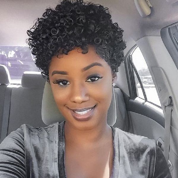 Funmi Human Hair, for Personal, Style : Curly