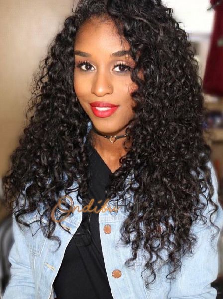 Indian Curly Hair, for Personal, Length : 25-30Inch