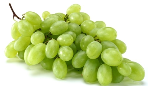 Organic Green Grapes, Shelf Life : 7-10days