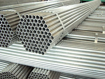Galvanized Steel Tubes, for Industrial, Color : Silver