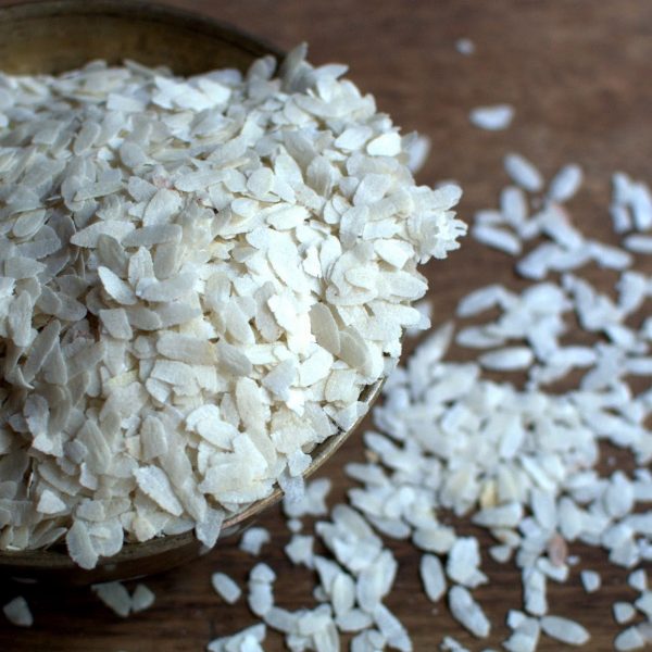 White Flattened Rice