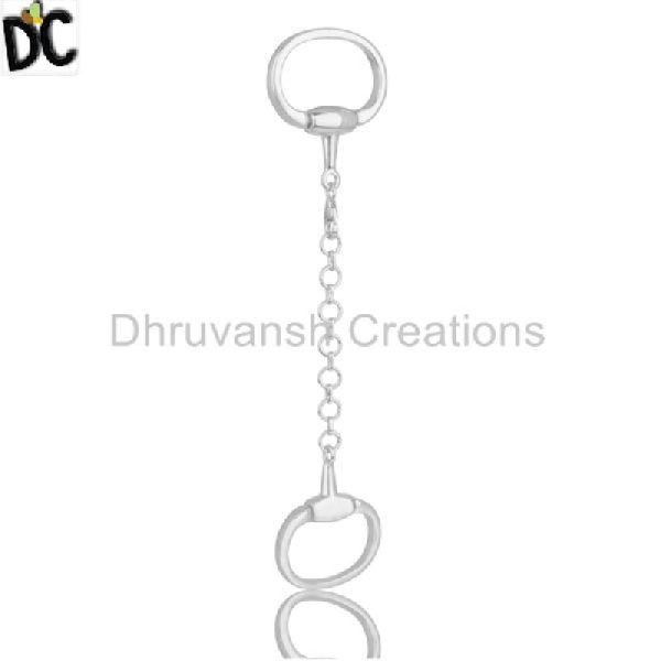 Customized Plain Silver Chain And Link Jewelry Findings