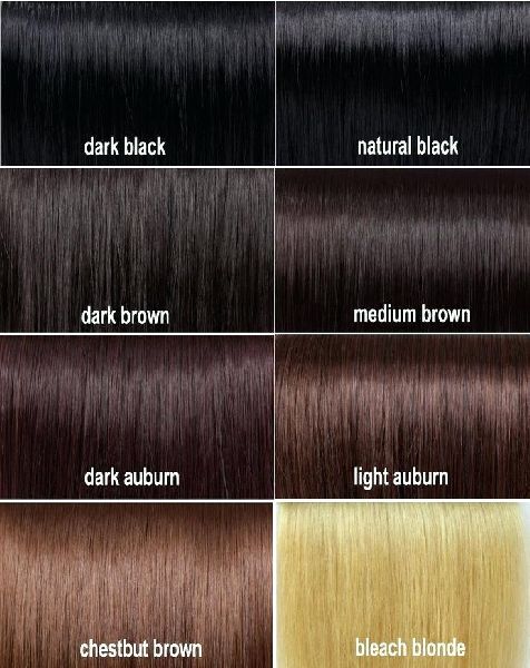 Discover 78+ natural hair color chart - in.eteachers