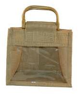 Rectangular Jute Handicraft Bag, for Office, Feature : Attractive Pattern