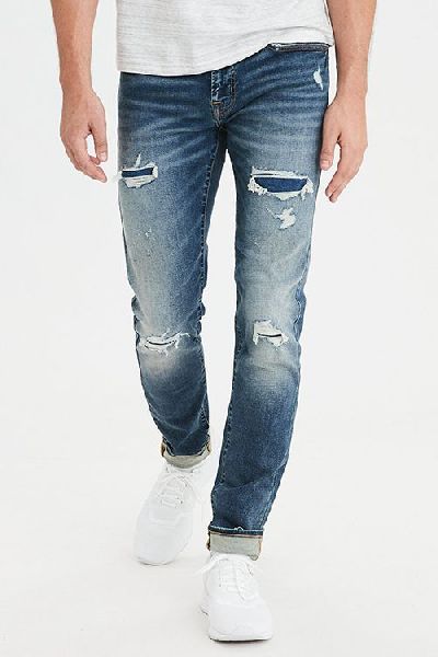 fancy damage jeans