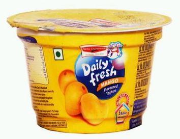 Britannia Daily Fresh Mango Flavoured Yogurt, Feature : Hygienically Packed, Healthy, Delicious