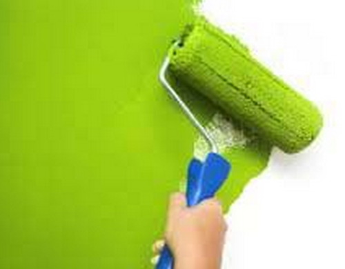 green colour distemper