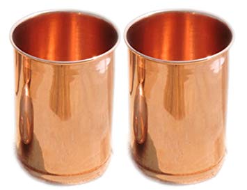 2 Piece Copper Glass Set