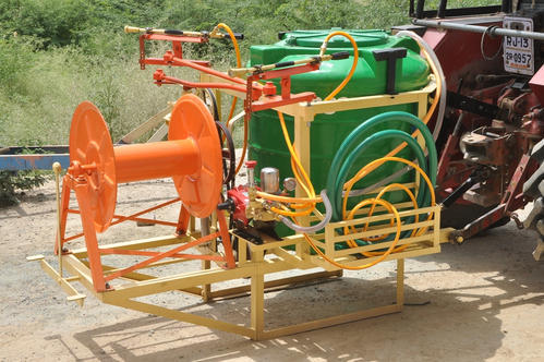 Semi Automatic Hydraulic Tractor Mounted Spray Pump, for Harvest, Fuel Type : Diesel