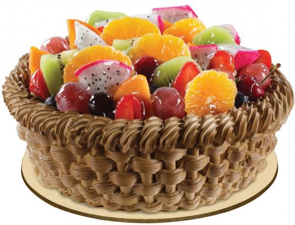 Fruit Basket Cake