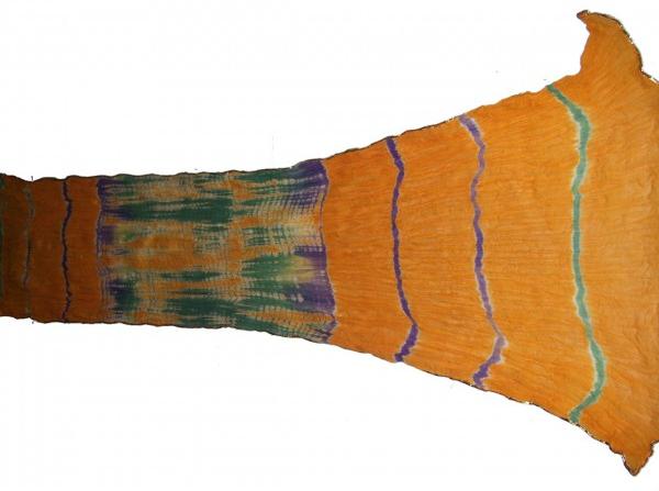 COTTON GOLDEN LACE SCARF, Color : MULTICOLOR
