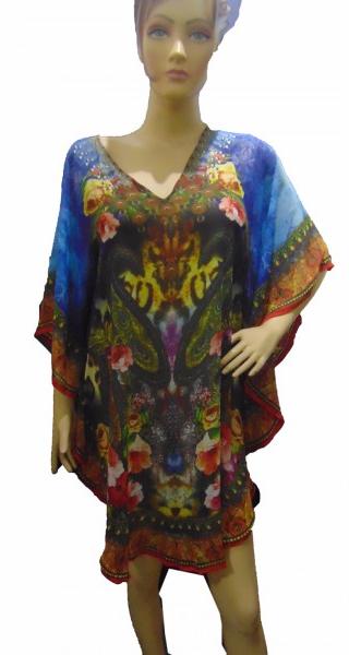 DIGITAL PRINT GEORGETTE KAFTAN