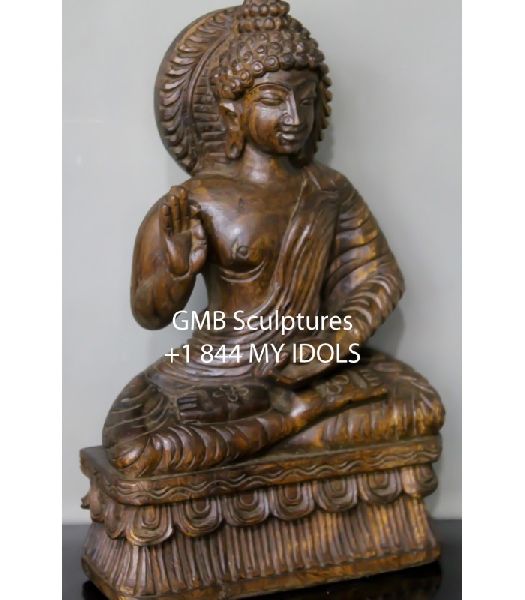 Beautiful Budhha Idol from Wood