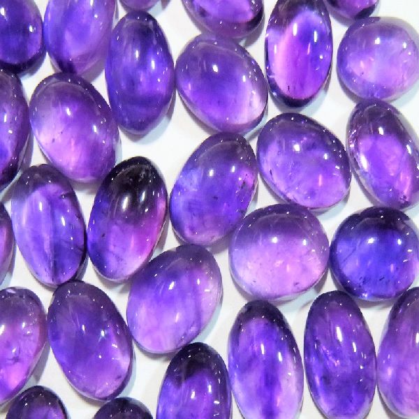 African Amethyst Natural Stone cabochons