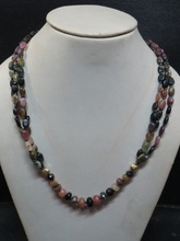 Tourmaline Natural Stone necklace