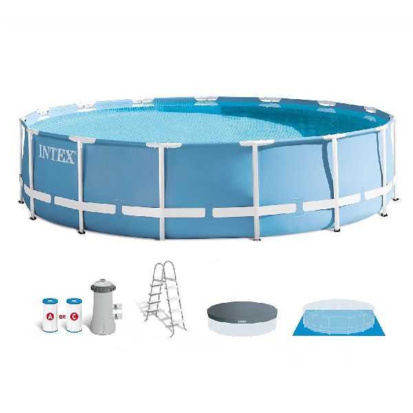 Swimming Pool Set w/ Ladder, Cover,and Pump