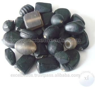 Assorted Shapes Of Plain Indian Glass Beads