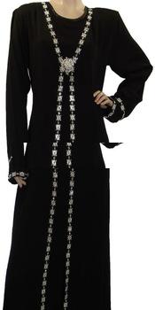 Polyster Fabric for Arabian Abaya Nida, Wool Peach, Fursan Burqa