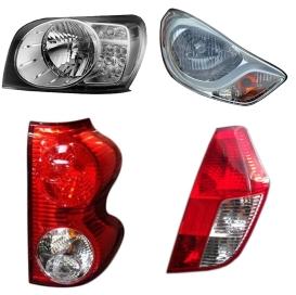 HEAD LIGHT AND TAIL LIGHTS