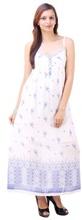 LADIES CASUAL PRINTED DRESS FOR SUMMER, Feature : Dry Cleaning, Washable