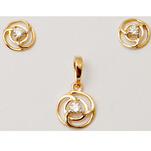 Affordable Round Twisted Pendant Earring
