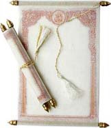 Indian Wedding Scroll Invitation Cards