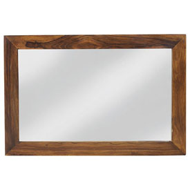 Sheesham Wood Cube Mirror Frame