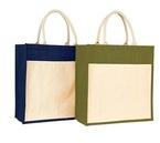 Flymax Exim Promotional Jute Conference Bag, Closure Type : Open