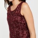 CODE Embroidered Sleeveless Top