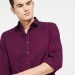 CODE Regular Fit Yarn-Dyed Full Sleeves Shirt