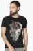 FORCA Graphic Print Slub Knit Crew Neck T-Shirt