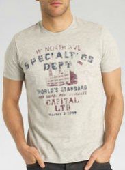 100% Cotton Round Neck T-Shirts, Gender : Men