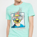 SMILEY Graphic Print Regular Fit Crew-Neck T-shirt