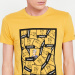STATUS QUO Graphic Print Slim Fit Crew-Neck T-shirt
